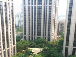 Beijing Ya Ju Hotel Apartment Zewnętrze zdjęcie
